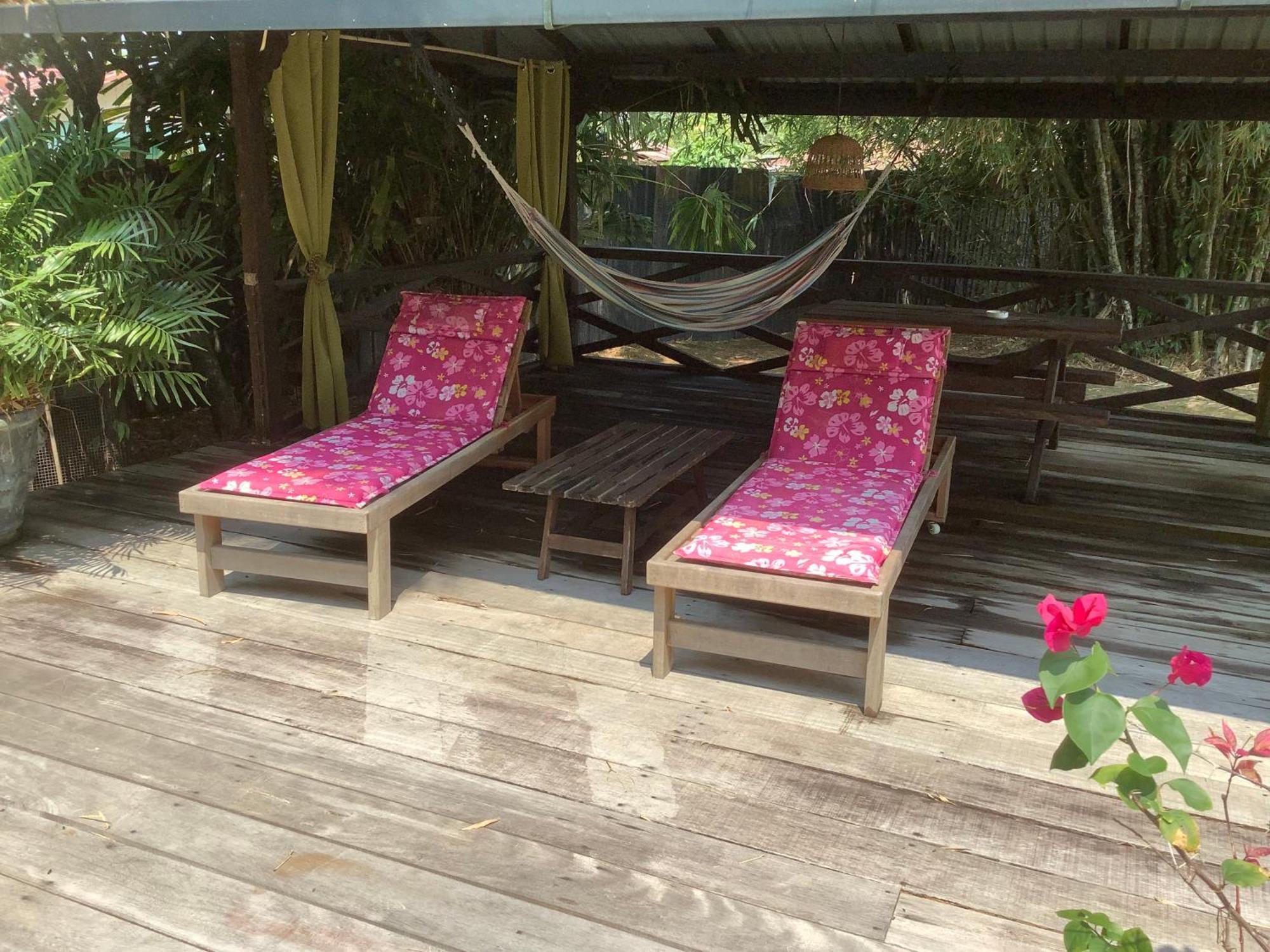 Bamboe Villa Meerzorg Buitenkant foto
